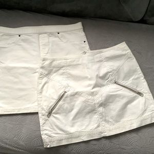 Two mini modern skirts 🌷🌷🌷
